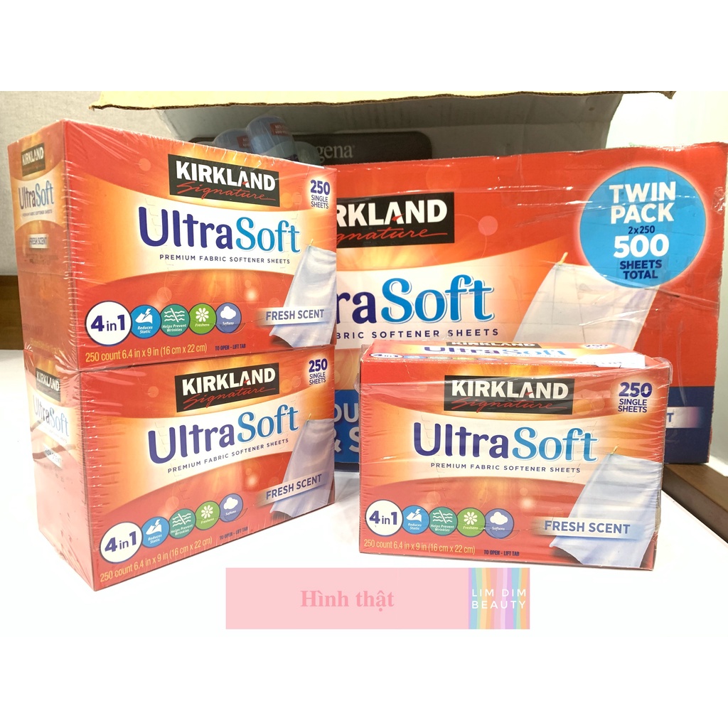 [Tách Lẻ] Giấy Thơm Quần Áo Kirkland Signature Ultra Soft Của Mỹ