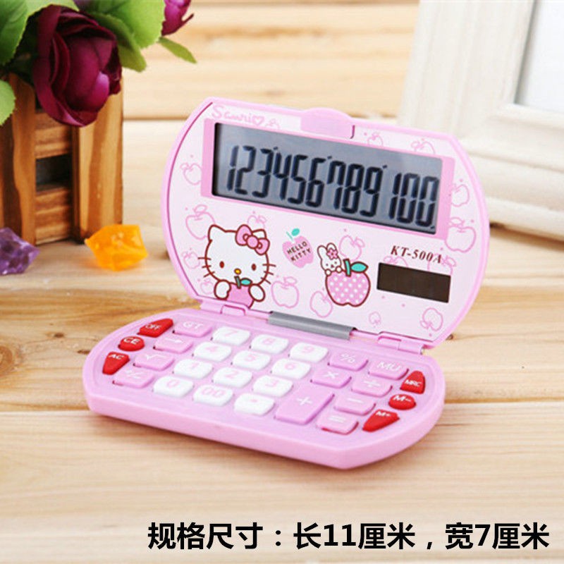 Máy Tính Bỏ Túi Nắp Gập Hình Mèo Máy Doraemon Đáng Yêu