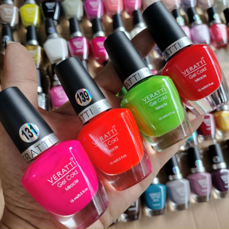 Sơn gel lạnh cao cấp không cần hơ máy hiệu VERATTI - MS