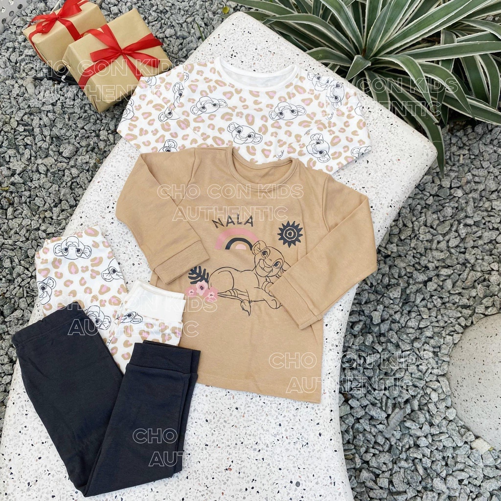 Bộ quần áo dài tay cho bé Lion chuẩn auth sale