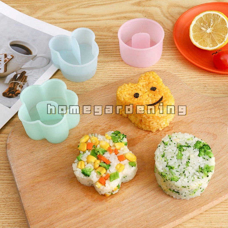 1 Khuôn Làm Cơm Cuộn Sushi Hình Hoạt Hình DIY