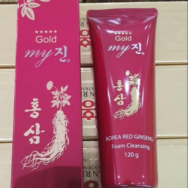 Sữa rửa mặt hồng sâm