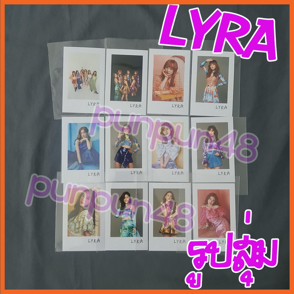 LYRA BNK48 Ảnh ngẫu nhiên Cd Chưa đóng gói Jennifer Butter Pan Fonda Mới Nicky BNK48
