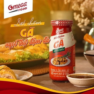 Sốt chấm thịt gà nướng gà luộc thương hiệu omega food 320gam