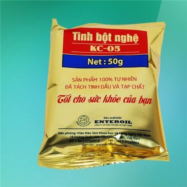 Tinh bột nghệ KC-05 - Viện Hàn lâm KHCNVN- gói 50g | BigBuy360 - bigbuy360.vn