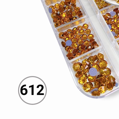 Đá Chân Lưới Nail 12 Khía Topazc Đính Móng ANGELICA 612