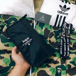 VÍ NGANG AAPE (KÈM DÂY ĐEO) - HÀNG CHUẨN