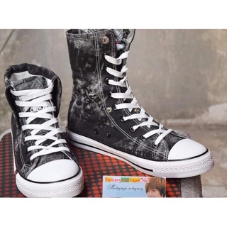 F Xả hàng - Giày sneaker nam cổ gấp ¹ " V : ' & " !