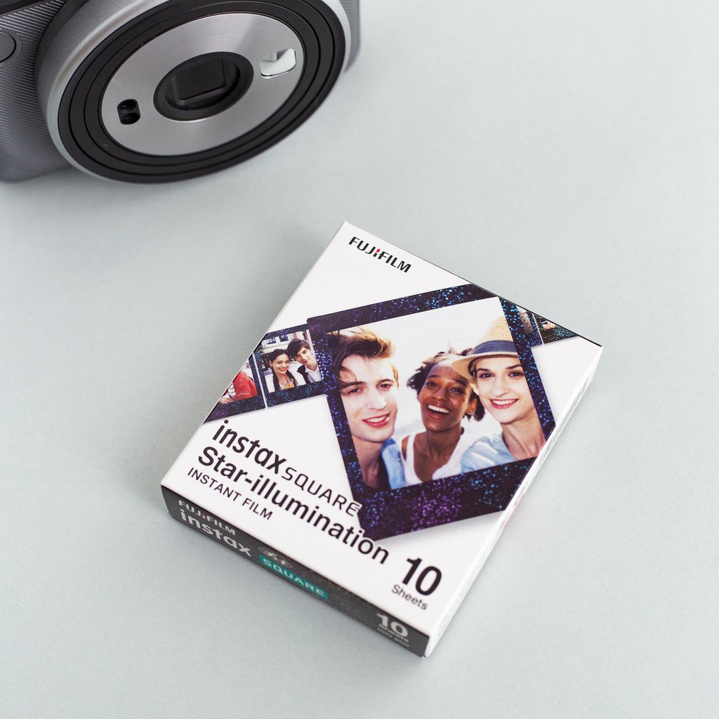 FILM INSTAX SQUARE (20 tấm) - Film vuông chụp ảnh lấy liền Fujifilm Instax