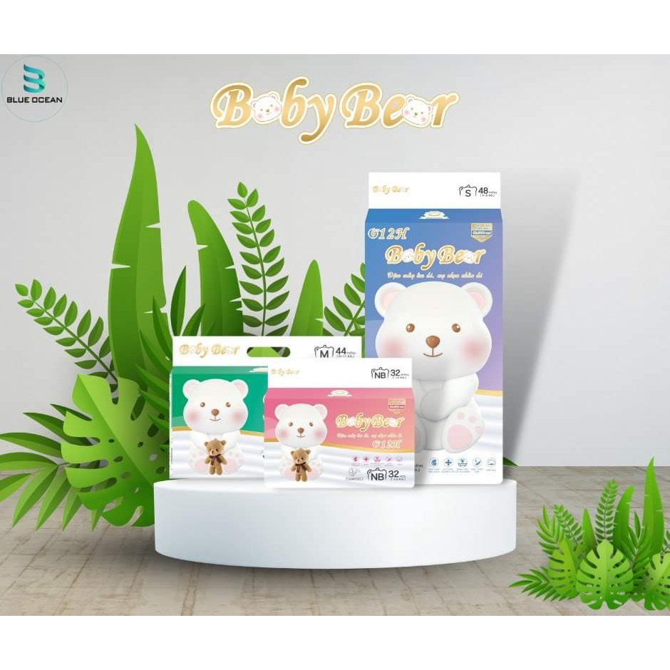 ( TẶNG QUÀ MỖI ĐƠN) Tã bỉm quần/dán Boby Bear tinh chất trà xanh mềm-mỏng-siêu thấm S48/M44/L42/XL40//XXL38/XXX33