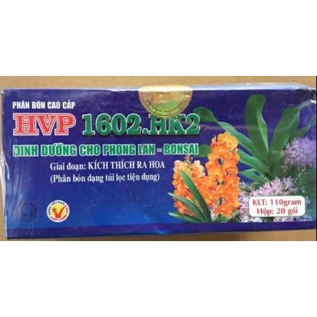 Phân bón cho lan NT 1602.HK2 giai đoạn chuẩn bị ra hoa