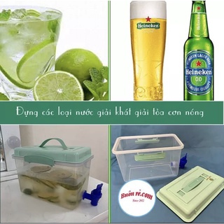 Bình đựng nước có vòi 2,5lít  - 5lít -7 lít (Việt Nhật)