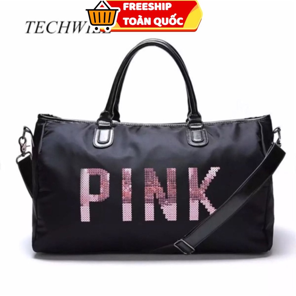 PVN3947 Túi du lịch pink size đại T2 .