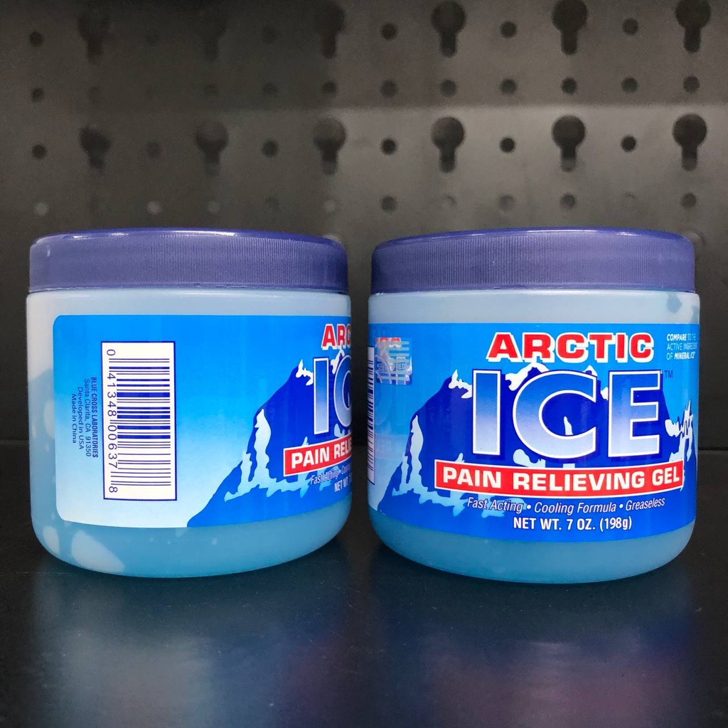 Dầu lạnh , Dầu xoa bóp , Gel giảm đau , Arctic Ice Analgesic Gel 170g của Mỹ