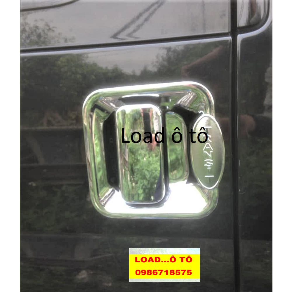 Bộ Ốp Tay Nắm, Hõm Cửa Xe Ford Transit Mẫu Nhựa ABS Mạ Crom Sáng Bóng