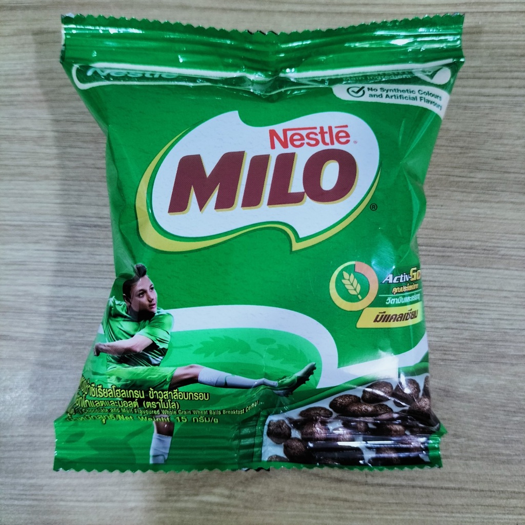 Combo 10 Bịch Bánh Ngũ Cốc Ăn Sáng Nestle Milo gói 15gram