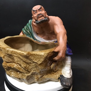 Chậu tượng bonsai Lỗ trí Thâm bê đá