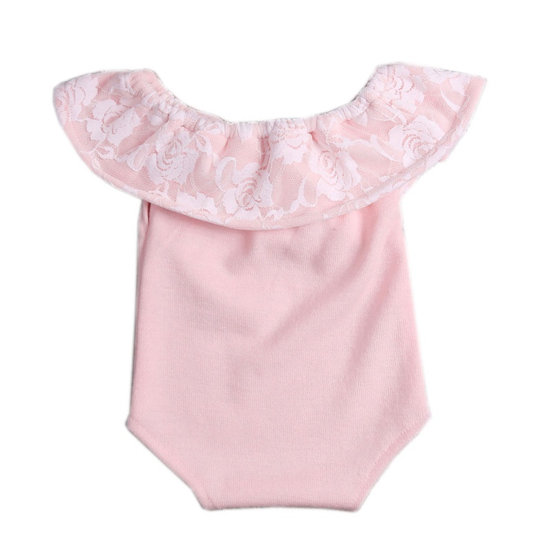 Bộ Áo Liền Quần Làm Phụ Kiện Chụp Ảnh Dễ Thương Cho Bé Sơ Sinh
