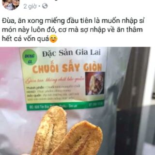 Chuối sấy giòn