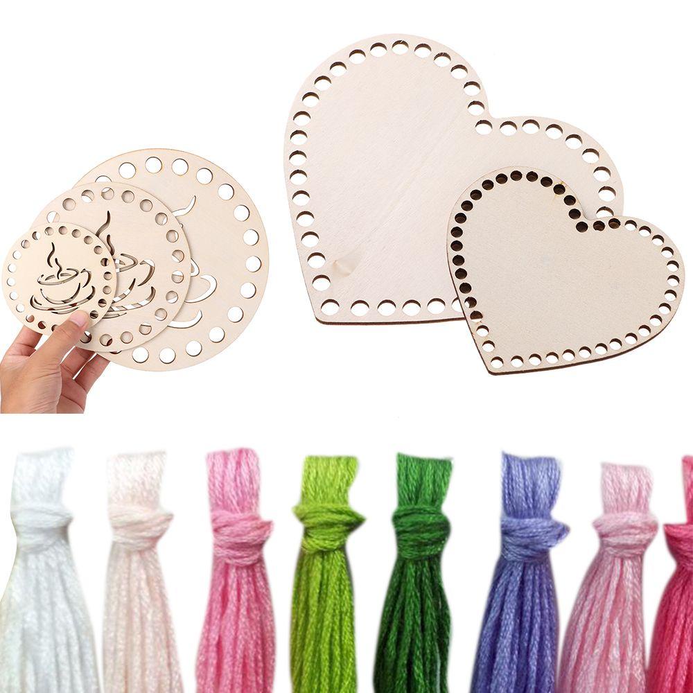 LAY Giá Đỡ Cuộn Chỉ Thêu Bằng Gỗ DIY