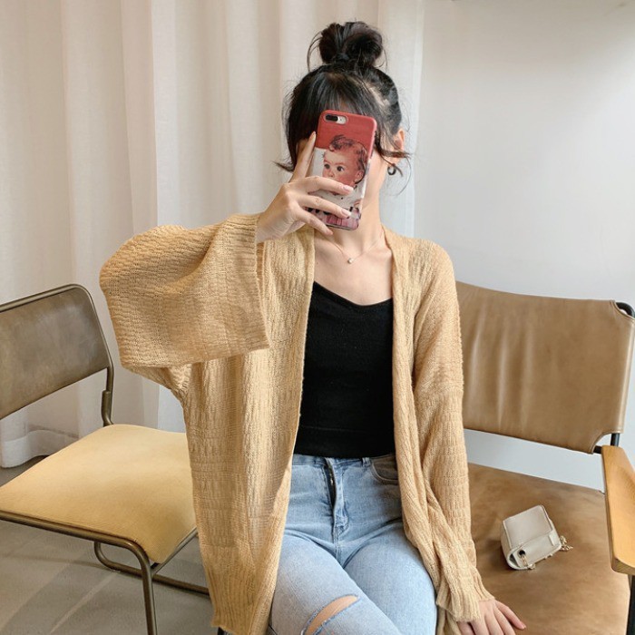 Áo khoác len cardigan mỏng siêu hot