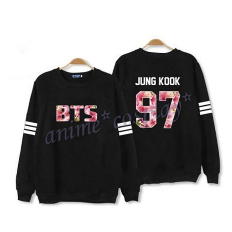 Áo nỉ thu đông BTS thời trang KPOP UNISEX