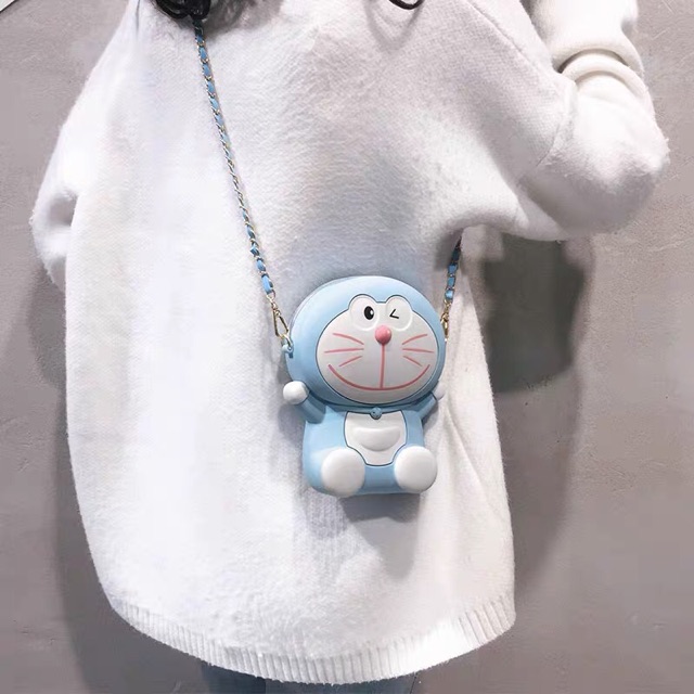 [ORDER+ẢNH THẬT] Túi xách hình Doraemon