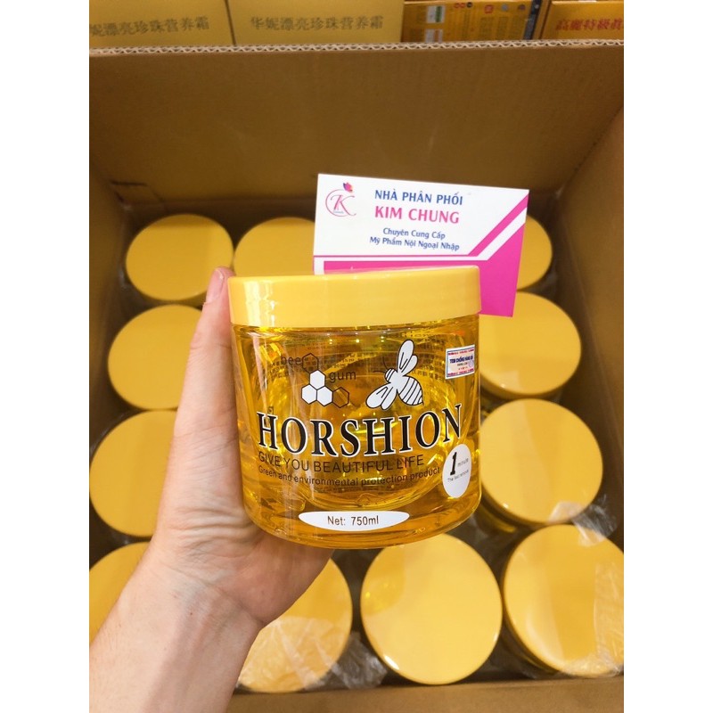 Wax ong Horshion 750ml, giấy wax 100 tờ