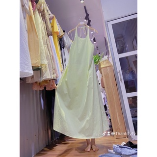 Yếm maxi thô xoè to