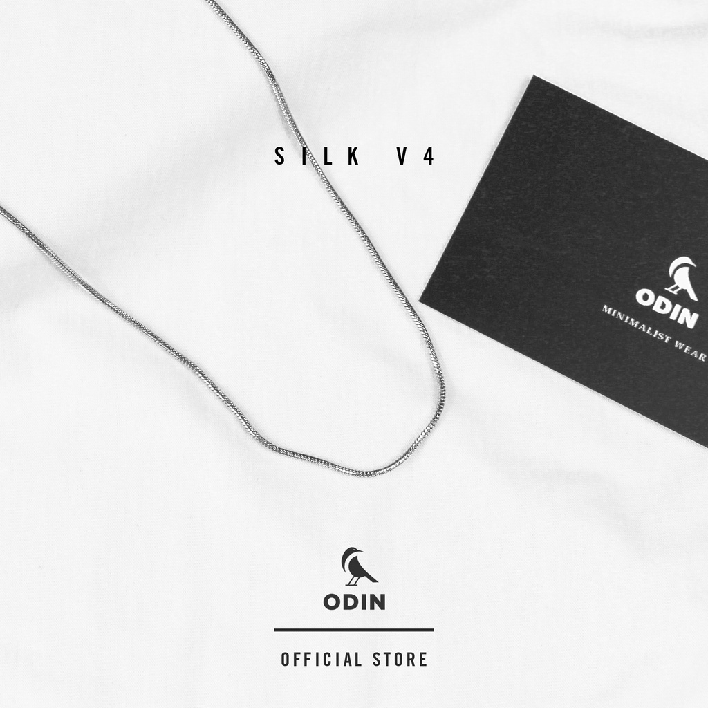 Dây chuyền lụa  ODIN thép Titanium - Silk V4 - Bảo hành 12 tháng