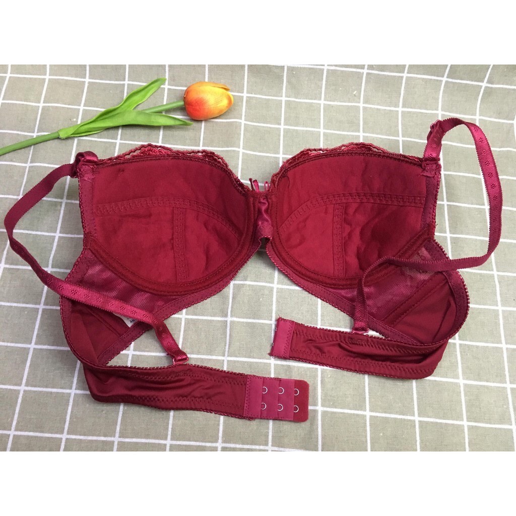 Áo Ngực Nữ Ren Ép Mỏng Dây Trơn ⚡FreeShip⚡ Áo Lót Ren JENNY Xuất Nhật Bao Đẹp Hieu store24h - 01