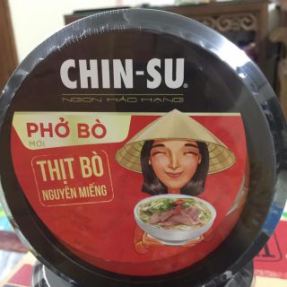 Phở bò thịt nguyên miếng Chin - Su .