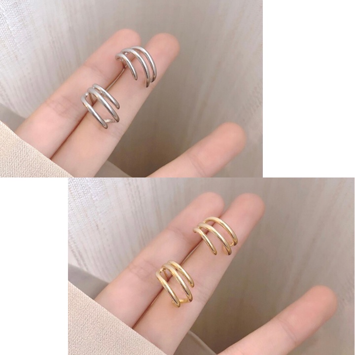 Bông Tai Xoắn Trơn Nữ Cao Cấp ERASHOP 079595 - Phong Cách Cực Ngầu, Cá Tính, Đơn Giản, Siêu Rẻ Đẹp