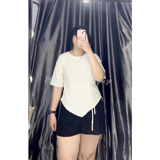 Áo Thun BIGISZE kiểu rút dây 1 bên