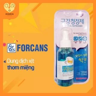 Xịt thơm miệng forcan Hàn Quốc