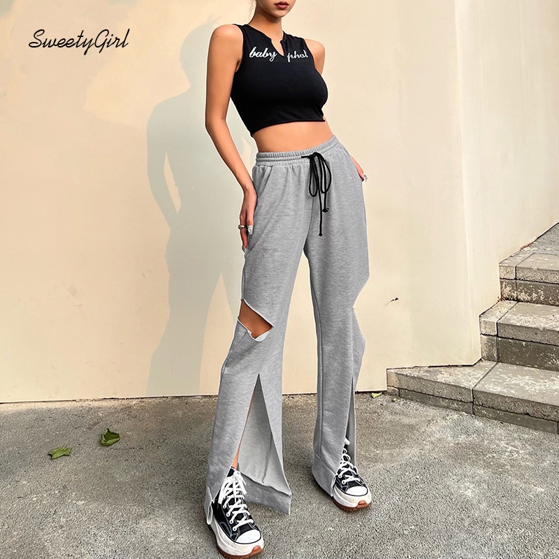 Quần Nữ Ống Đứng Cạp Cao Màu Trơn Thời Trang 2022