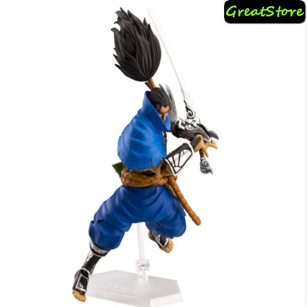 ( HÀNG CÓ SẴN ) MÔ HÌNH NHÂN VẬT YASUO LIÊN MINH HUYỀN THOẠI LOL LEAGUE OF LEGENDS FIGMA SP 077 CỬ ĐỘNG ĐƯỢC