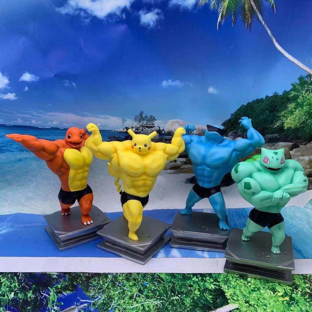 Đồ Chơi Mô Hình Pikachu Cosplay Pikachu Bằng Nhựa Pvc