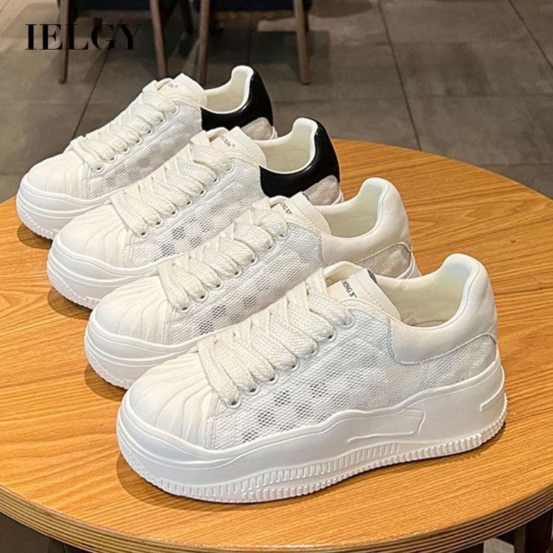 Giày thể thao nữ  IELGY màu trắng/đen