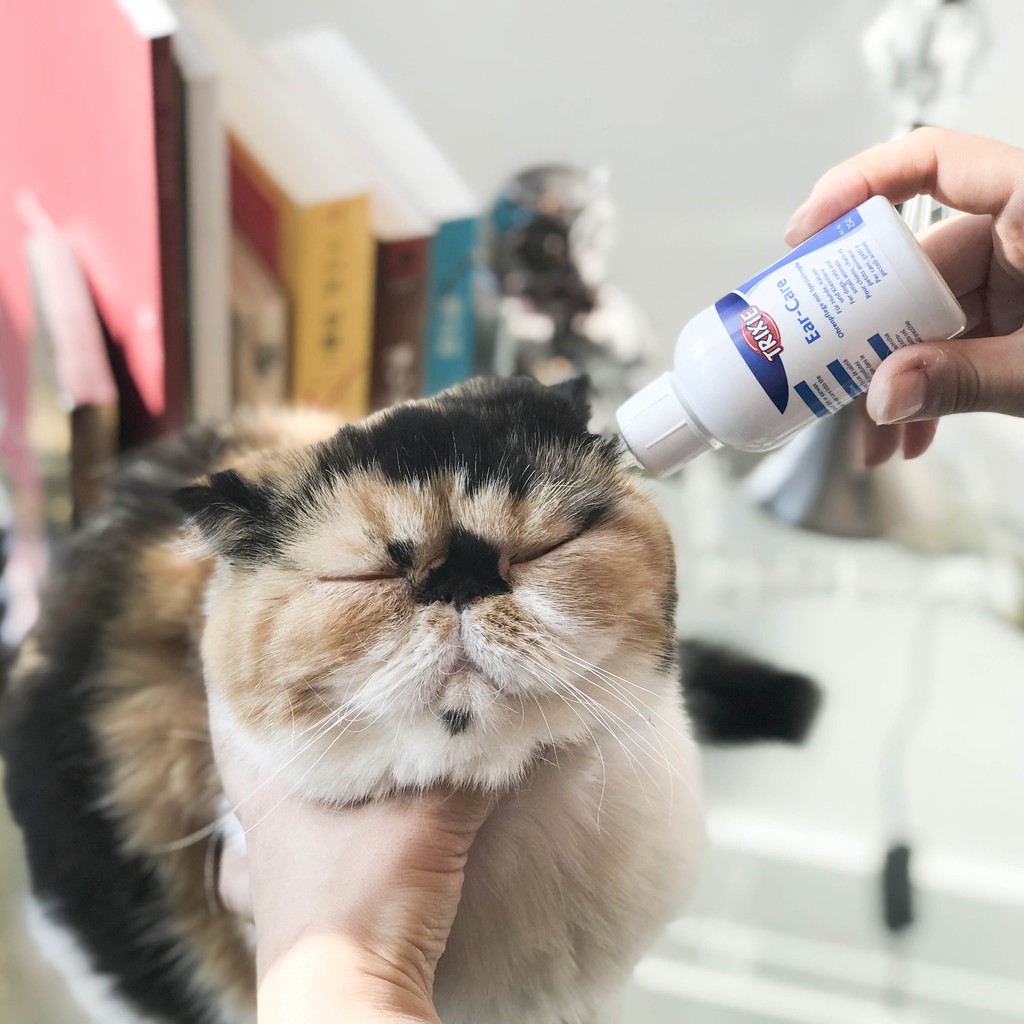 Dung dịch vệ sinh tai TRIXIE Ear Care Ohrenpflege 50ml cho thú cưng