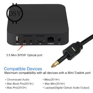 〖♧Dsy♧Cáp quang âm thanh SPDIF 3.5mm