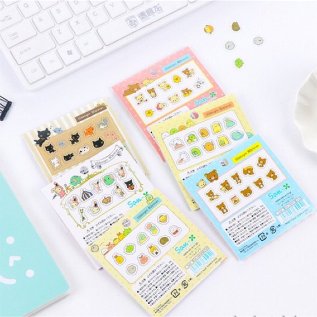 Bộ sticker 80 miếng dán K1866