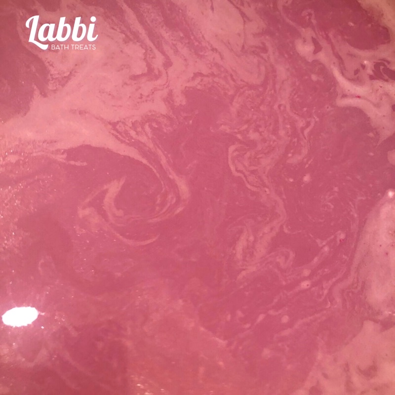 PEONY [Labbi] Bath bomb / Viên sủi bồn tắm / Bom tắm