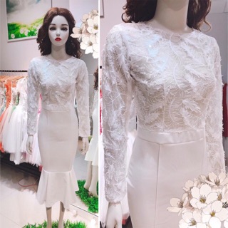Đầm body ren