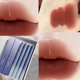 [Hàng mới về] Son Môi Vibely Dưỡng Ẩm Thiết Kế Vỏ Màu Gradient Độc Đáo