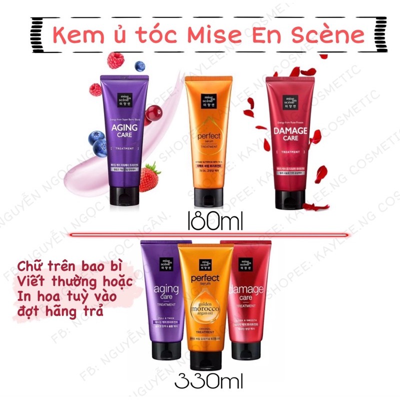 KEM Ủ TÓC MISE EN SCENE