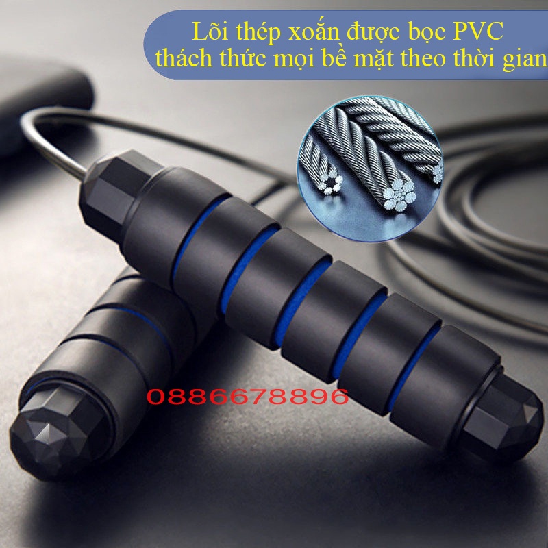 Dây nhảy lõi cáp thép "Bền-Đẹp-Rẻ" dây nhảy phù hợp với mọi người dùng ̣