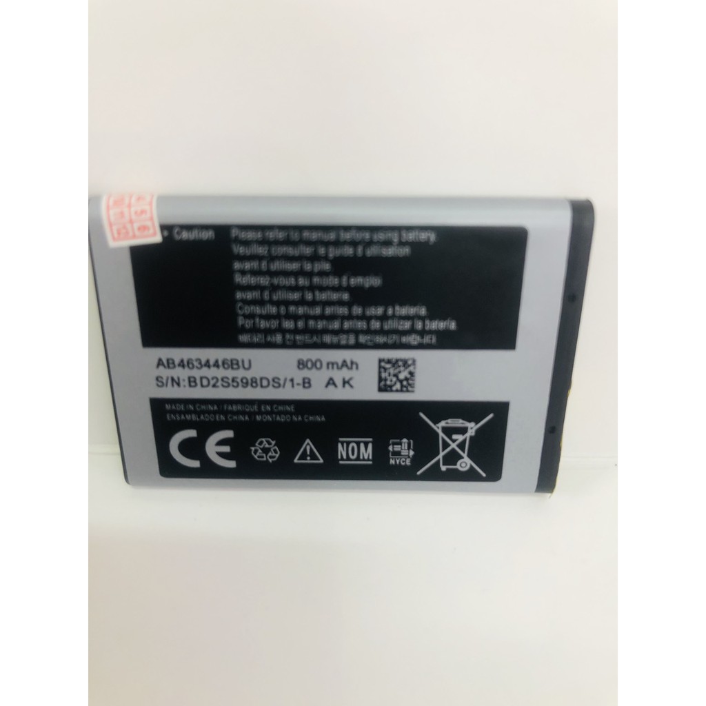 Pin dùng cho Samsung E1200 E250 X200 D520 E900 X1200 C3520 - AB46344BU