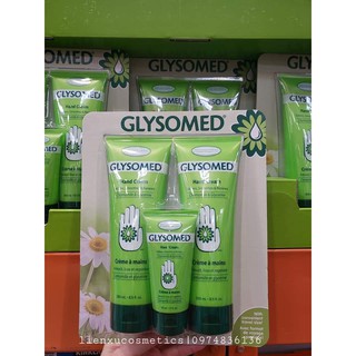 Kem dưỡng da tay Glysomed 50ml& 250ml; bill Costco Canada