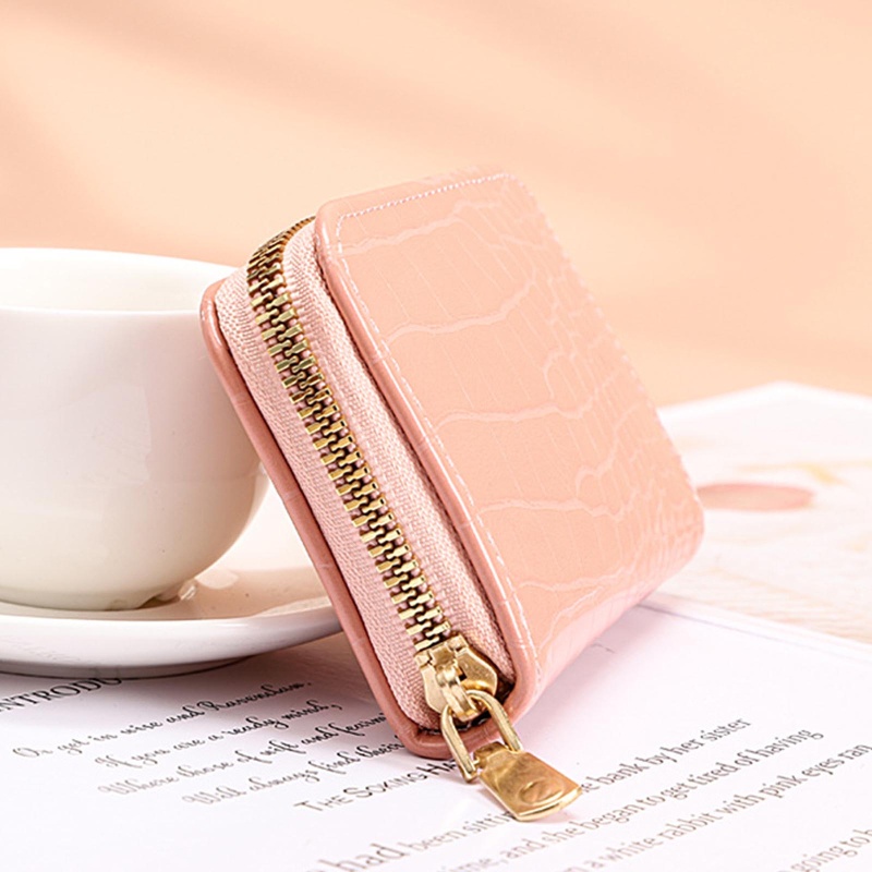 Ví Da Pu Đựng Tiền / Thẻ Tín Dụng / Danh Thiếp Đa Năng Tiện Dụng Dành Cho Nữ